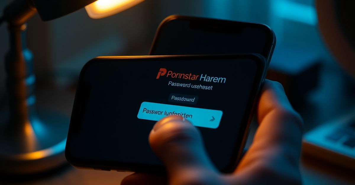 Schritt-für-Schritt: Passwort zurücksetzen bei Pornstar Harem